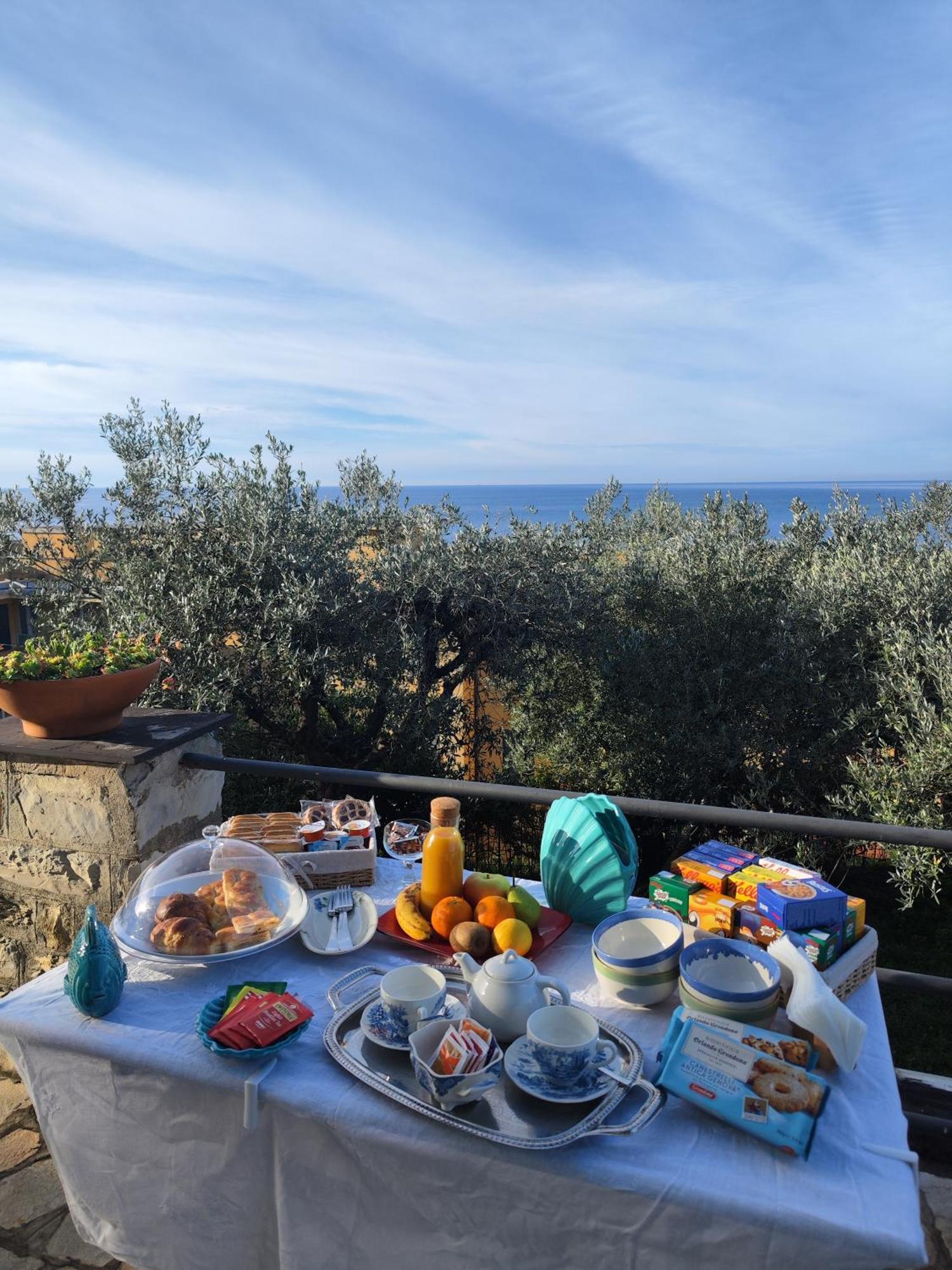 La Conchiglia Bed & Breakfast Камогли Екстериор снимка